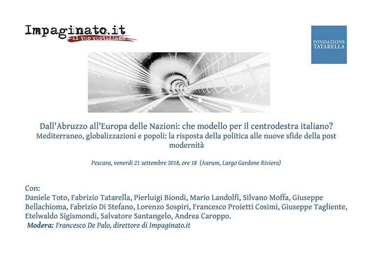 Congresso Centro Destra - Aurum, Pescara 18 Settembre 2018 Congresso Centro Destra - Aurum, Pescara 18 Settembre 2018
