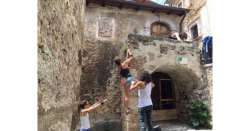                   A Calascio, fra arrampicata e corsa          