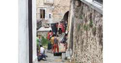                   A Calascio, fra arrampicata e corsa          