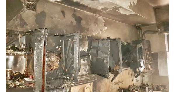                    A fuoco appartamento a Sulmona          