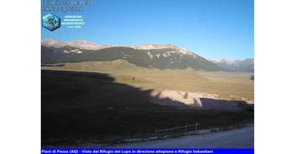                   Minima di +0.7 gradi a Piani di Pezza          