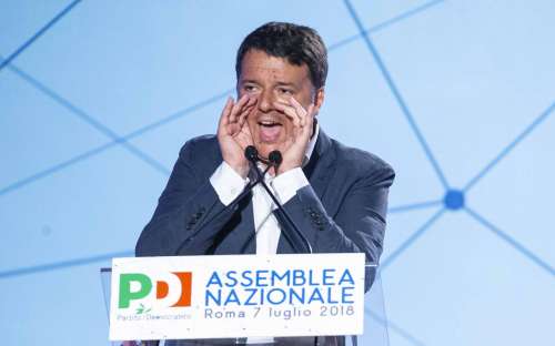 Pare che a Renzi gli siano venuti i capelli dritti...