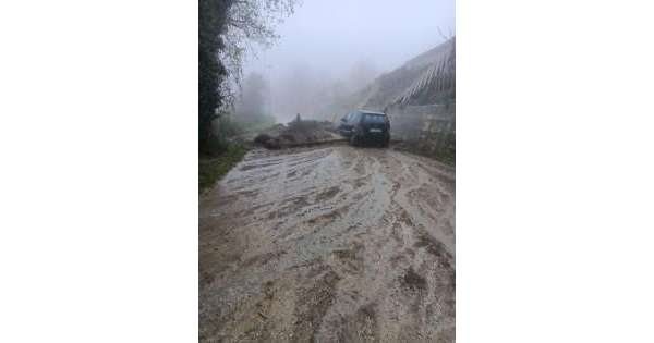 Frane e smottamenti nel Teramano          