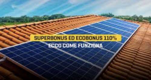 Sisma Bonus ed Eco Bonus al 110%