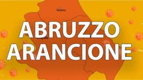 L'Abruzzo a rischio zona arancione da domenica 14 febbraio: rt oltre 1,10