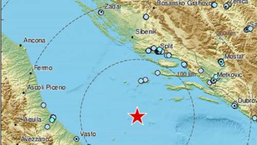 Quattro scosse di terremoto in Adriatico