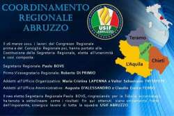 Paolo Bove eletto Segretario Regionale dell'USIF Abruzzo