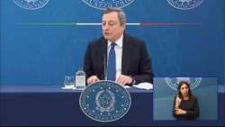 IN DIRETTA, conferenza stampa del Presidente del Consiglio Mario Draghi