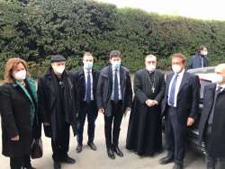 Il Ministro Speranza visita la Piccola Opera Charitas insieme al Vescovo Lorenzo