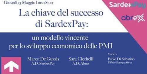Abrex e SardexPay presentano la campagna di equity crowdfunding di Sardex Spa