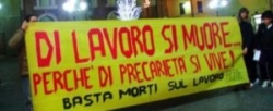Abruzzo, di lavoro si muore