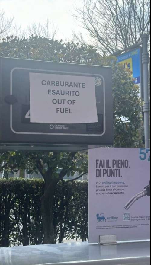 Effetto Hormuz: l'Italia trema, spettro lockdown energetico a maggio