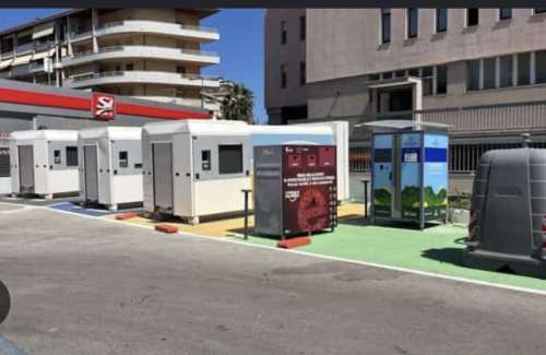 Pescara, operativa la terza eco-piazzola: accesso 24 ore su 24
