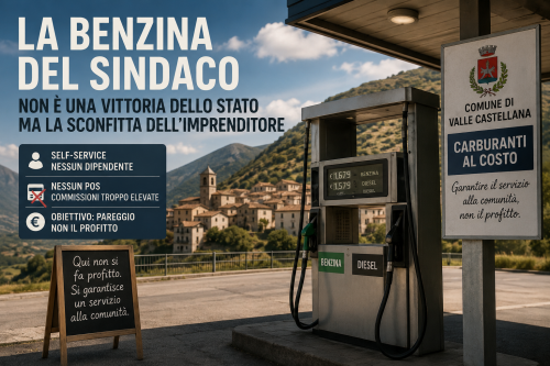 La benzina del sindaco non è una vittoria dello Stato ma la sconfitta dell'imprenditore