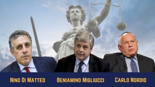 Sondaggio della Fondazione Einaudi: Ministro della Giustizia, chi tra Di Matteo, Migliucci e Nordio?