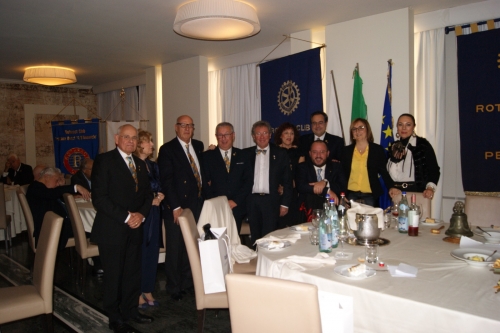 Chi ha incontrato il Governatore del Rotary a Pescara (e per quali motivi)