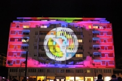 Torna Pescara Mapping, il light show su Palazzo Arlecchino