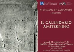 Tutte le soprese dell'anno nuovo al Museo Nazionale d'Abruzzo