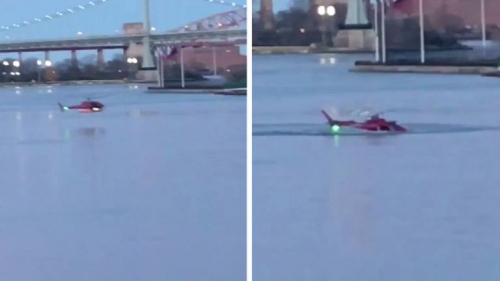 New York, elicottero si schianta in acqua: 5 turisti morti