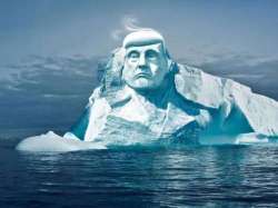 Anche nei ghiacci spunta Donald Trump?