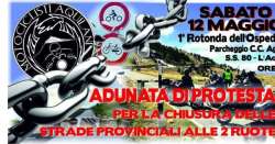                  Strade provinciali, sabato protesta          