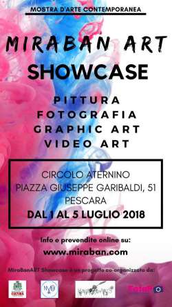 A Pescara MiraBanART Showcase, mostra itinerante di arte contemporanea