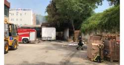                        Incendio distrugge azienda a Teramo          
