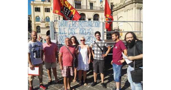                         Lanciano,sit-in per degrado alloggi Ater          