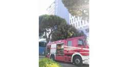                        Incendio in hotel, evacuate 300 persone          