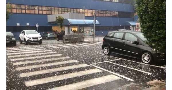                        Grandinate e acquazzoni nel teramano          