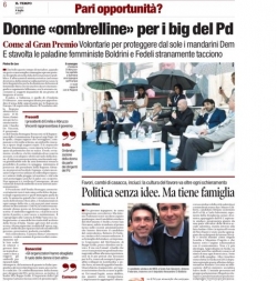 Ombrelline, la rassegna stampa