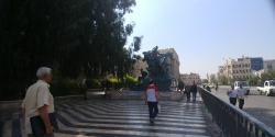 L'Aquila,Mimmo Srour: è più ferita di Damasco dove ancora si curano i giardini pubblici(Fotogallery)