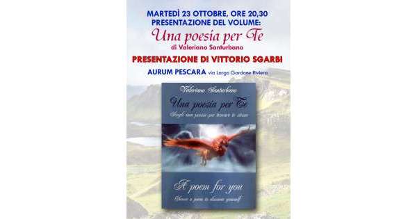                      'Una poesia per te',all'Aurum con Sgarbi          