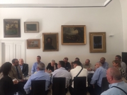 Il sindaco Pierluigi Biondi ha incontrato una delegazione israeliana