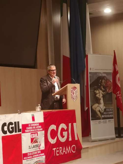 Cgil Teramo, Timoteo confermato Segretario provinciale