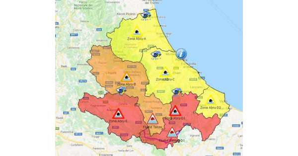                   Maltempo, allerta da arancione a rossa          