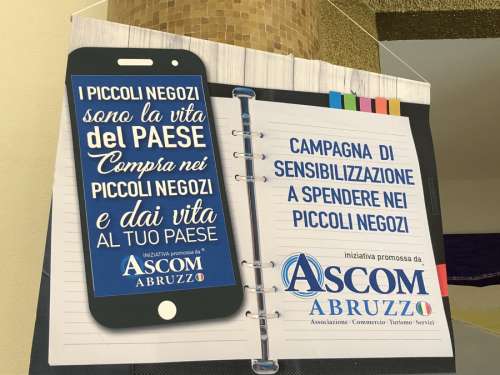 Ascom Abruzzo, al via campagna di sensibilizzazione per ridar vita ai piccoli negozi