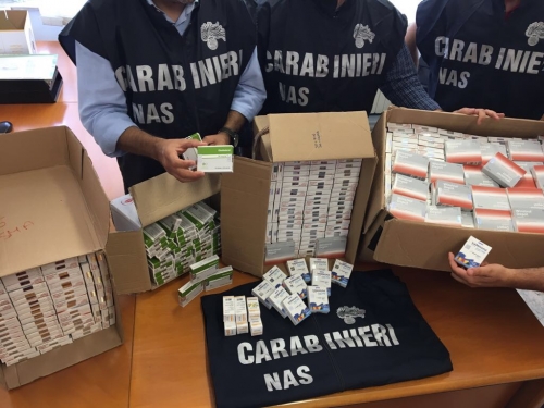 Nas Pescara, sequestri per 'cessioni' illecite di farmaci dopanti