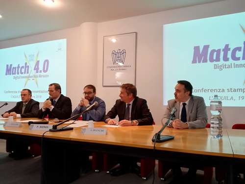 L'Aquila, nasce Match4.0, Digital Innovation Hub Abruzzo