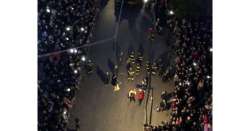                      Spettacolare arrivo Befana a Pescara          