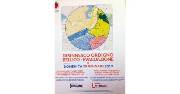                       Bomba Ancona, stop treni il 20 gennaio          