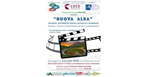                       Scuola e cinema,'Nuova Alba' ad Avezzano          