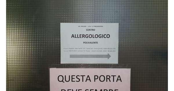                       'Pescara mi piace', stop a Allergologia          