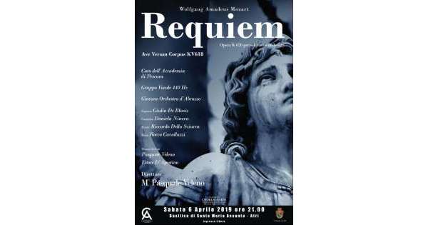                         Decennale sisma, Requiem Mozart ad Atri          