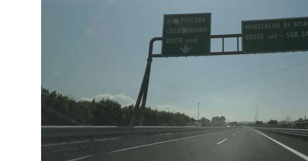                     A14, passa Giro, chiusa Vasto Nord il 17          