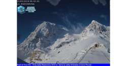                     Ancora neve sulle montagne abruzzesi          