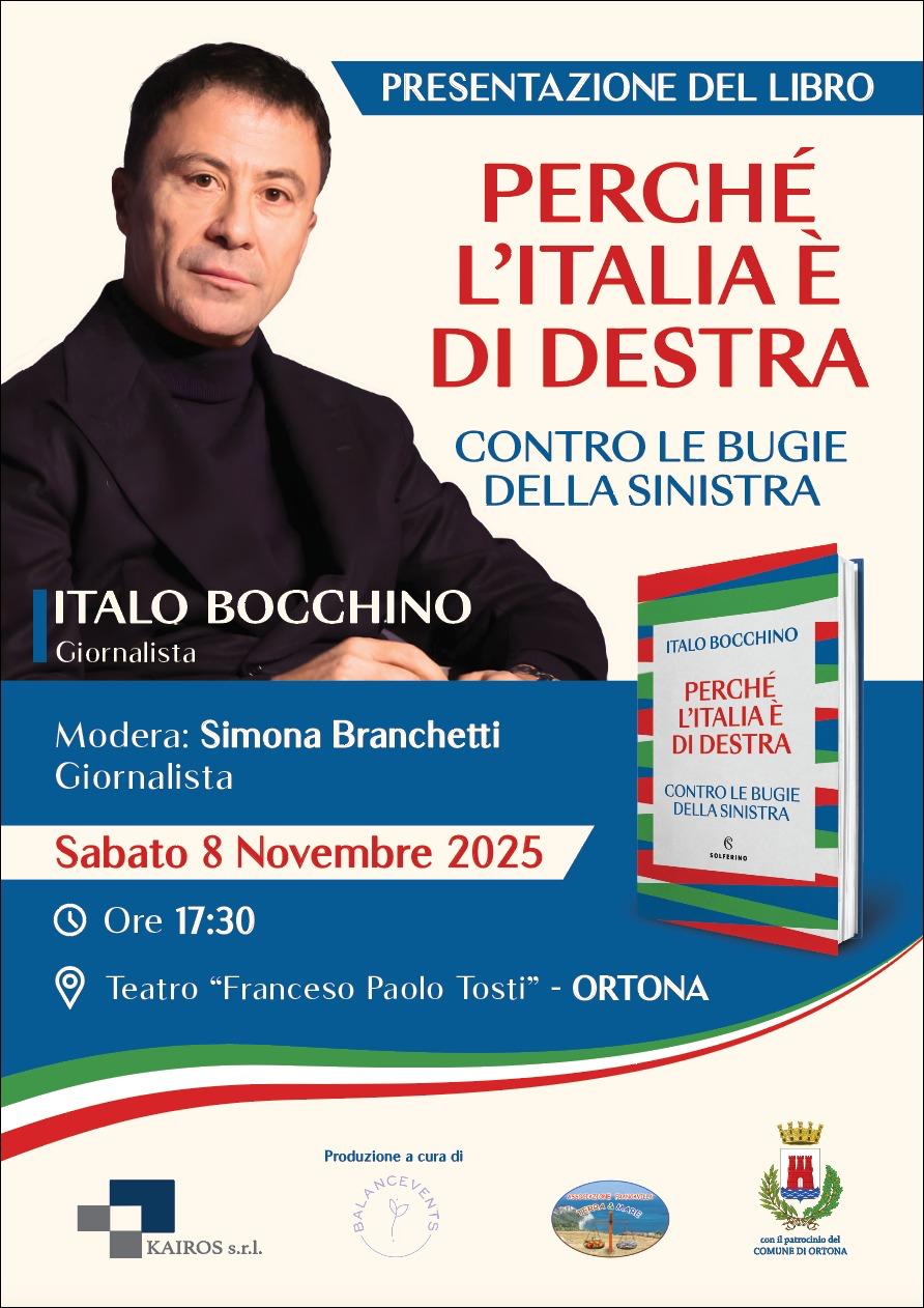 Italo Bocchino - Presentazione libro - Perchè l'Italia è di Destra